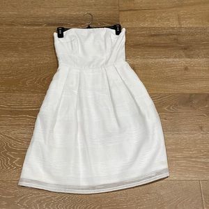 White House Black market strapless dress size 00